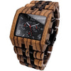 ATLAS Montre en bois pour Homme