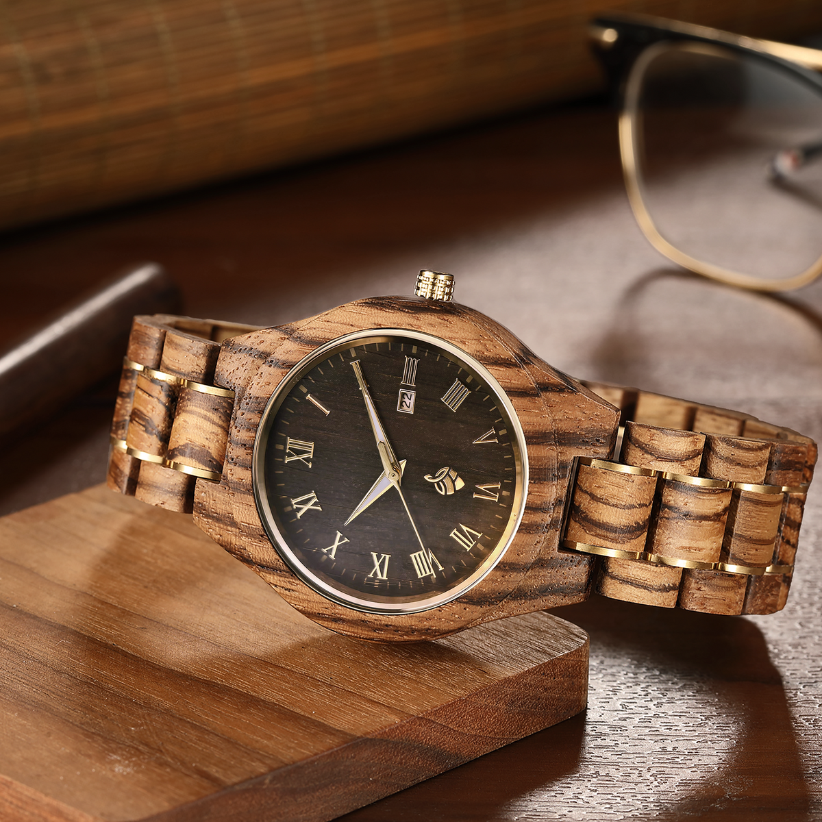 LYNX-H - Wooden Watch for Men– Rustic-tac