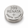 Pile Renata 399 SR927W pour montre sur fond blanc