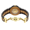 CHRONOS Montre en bois automatique pour Hommes - Rustic - tac