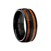 bague-tungstene noir brosse-et-bois-63-rustic tac-petit baril