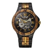 CHRONOS<br>Montre en bois automatique pour Hommes-Rustic-tac