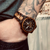 ENDURO<br>Montre en bois pour Hommes-Rustic-tac
