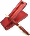 Ensemble boitier et stylo_Bois de rose_ Boitier ouvert