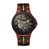 KAIROS<br>Montre en bois automatique pour Hommes-Rustic-tac