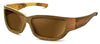 Lunettes en bois Unisexe<br>RIVER AMBRE-Rustic-tac