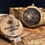 Montre en bois personnalisée avec gravure au dos – Niagara Falls Canada