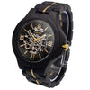 MOMENTO – Montre automatique en bois pour homme, vue en angle