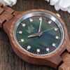 WILD CLOUD ZN30 – Iridescent black mother-of-pearl dial and crystal-style marker detail