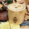 Boitier rond en bambou pour montre en bois Rustic-Tac
