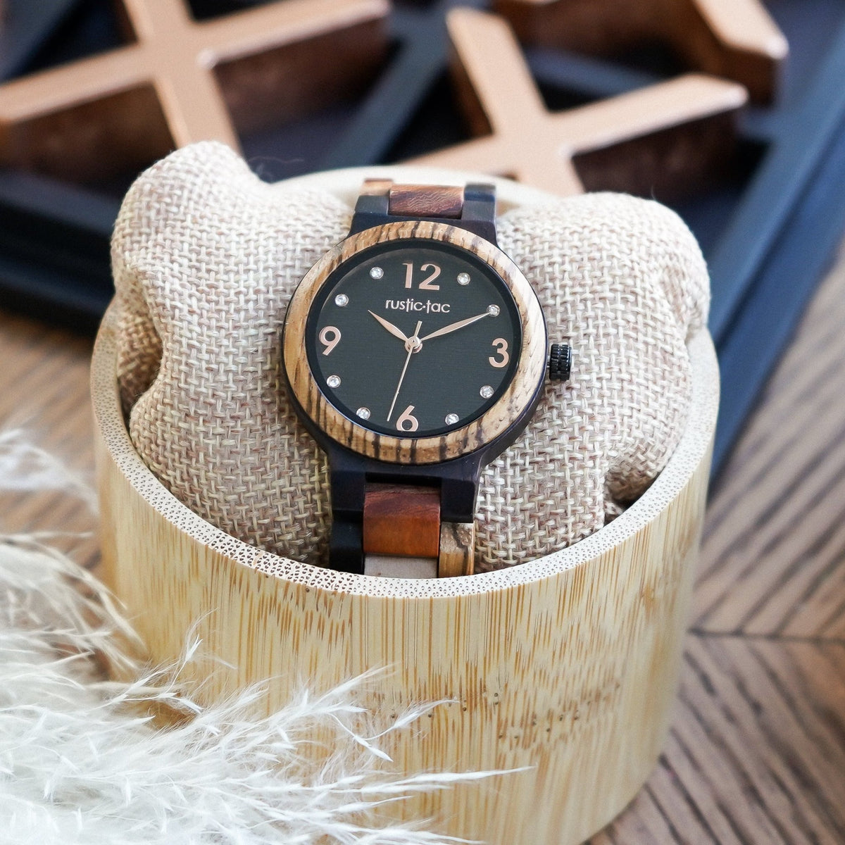 FOLIA - Wooden Watch for Women– Rustic-tac