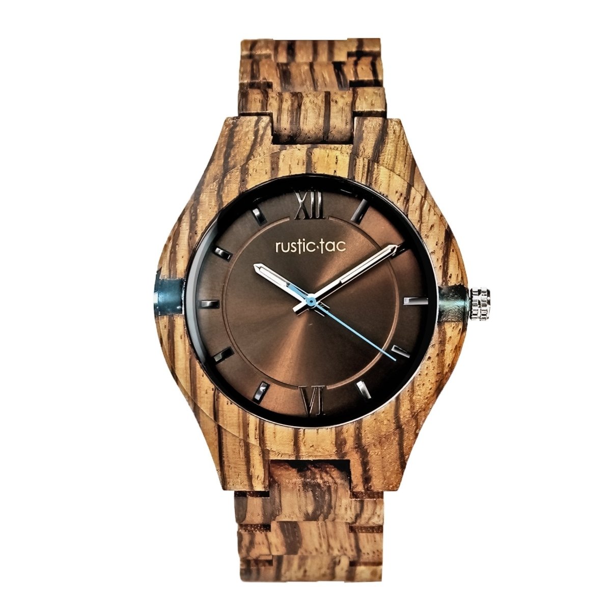 SAPHIR Montre en bois pour Hommes Élégance Naturelle– Rustic-tac
